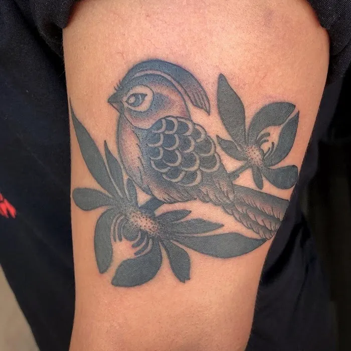 Black Rose Social Club Tattoo 7