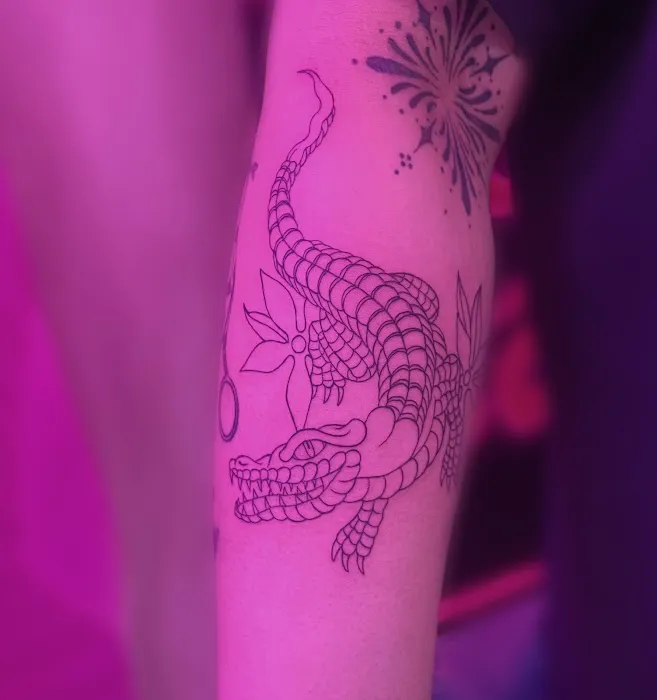 Pink Ink Tattoo 0