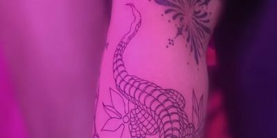 Pink Ink Tattoo
