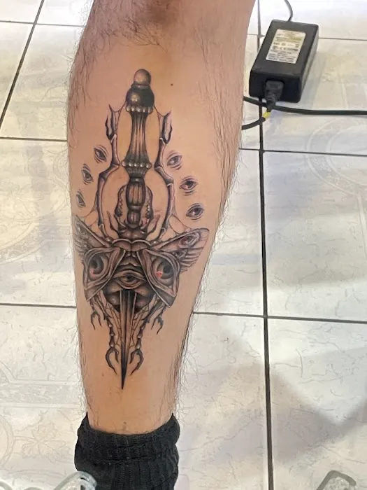 Hook & Dagger Tattoo 1
