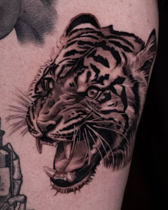 Dire Wolf Tattoo and Fine Art 1