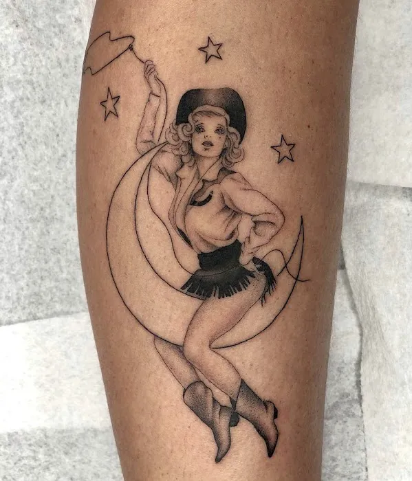 Black Penny Tattoo 4