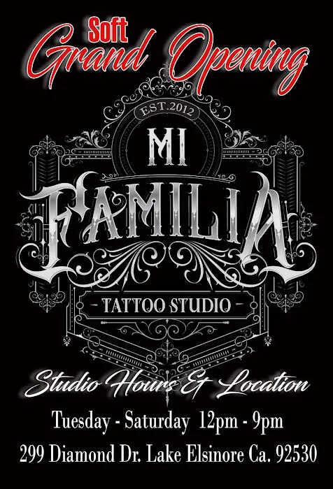Mi Familia Tattoo Lake Elsinore 4