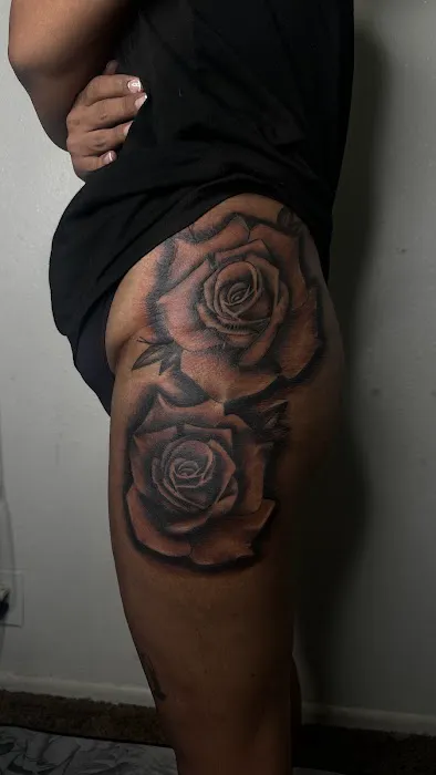 Blue Rose Tattoo 0