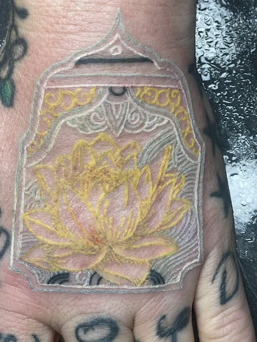 Blue Lotus Tattoo 8
