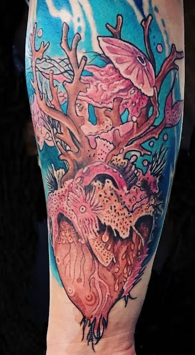 King buzzard tattoo 2