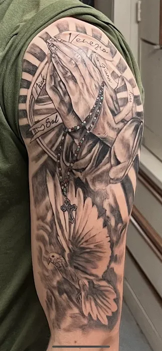 King buzzard tattoo 8