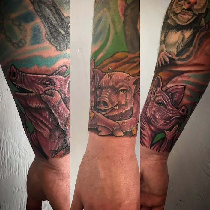 King buzzard tattoo 6