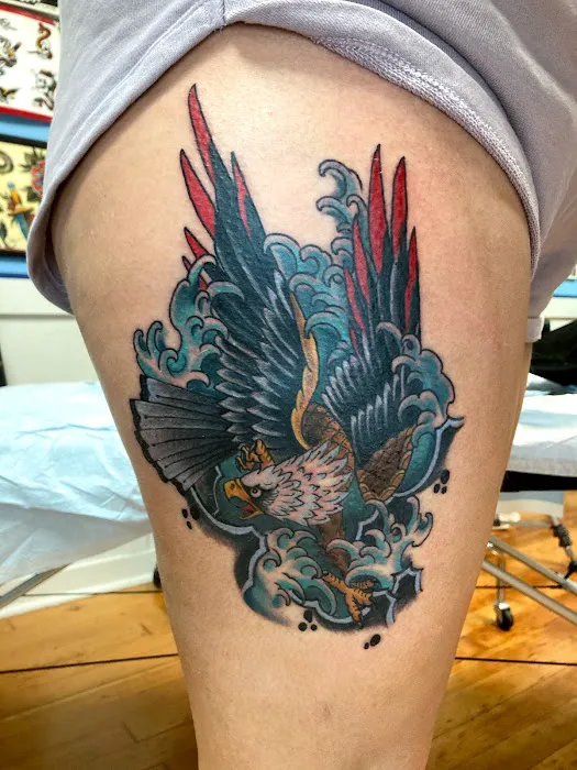 Gold Sparrow Tattoo 1