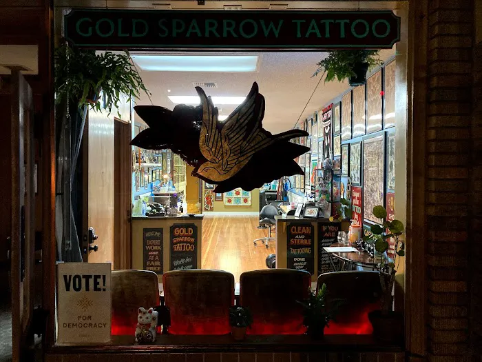 Gold Sparrow Tattoo 2