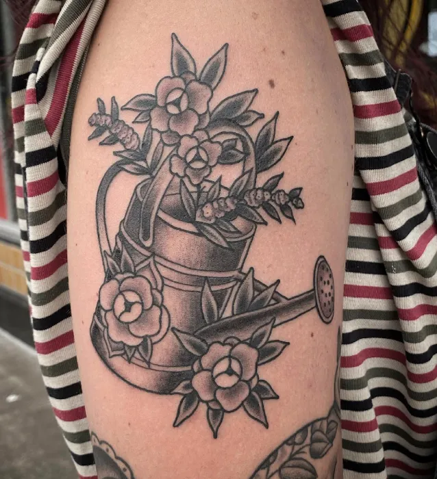 Crimson Arrow Tattoo 1