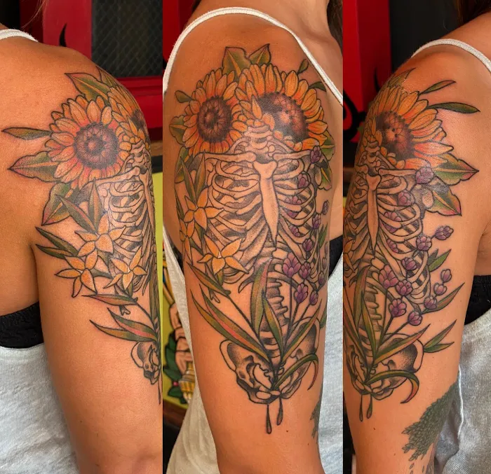 Crimson Arrow Tattoo 2