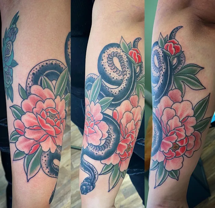 Crimson Arrow Tattoo 5