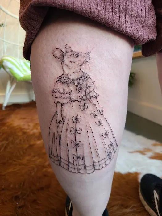Birdhouse Tattoo 9