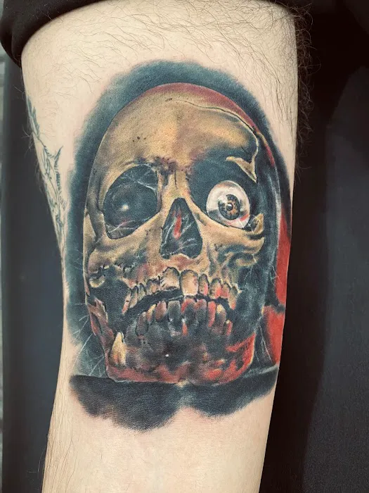 Black Collar Tattoo 2