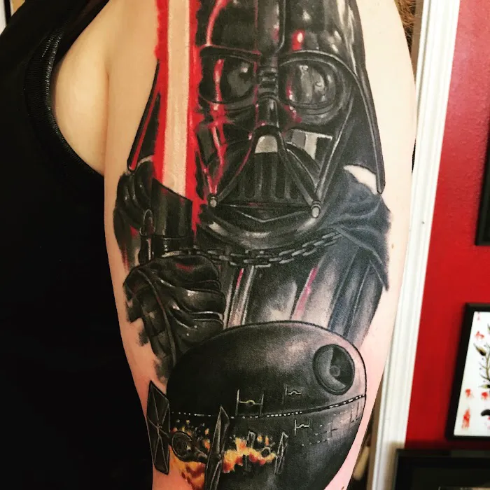 Black Collar Tattoo 7
