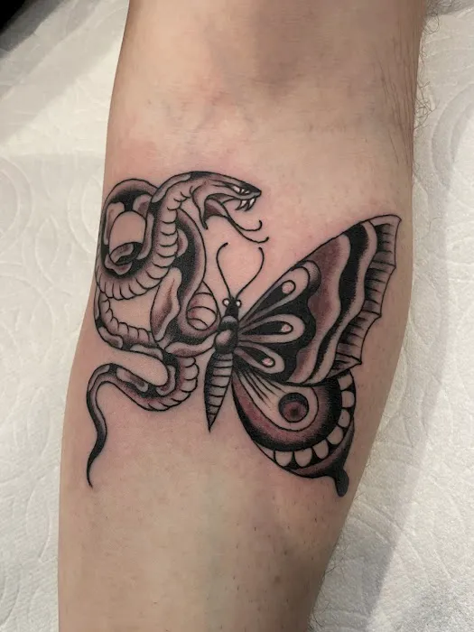Rose & Dagger Tattoo 7