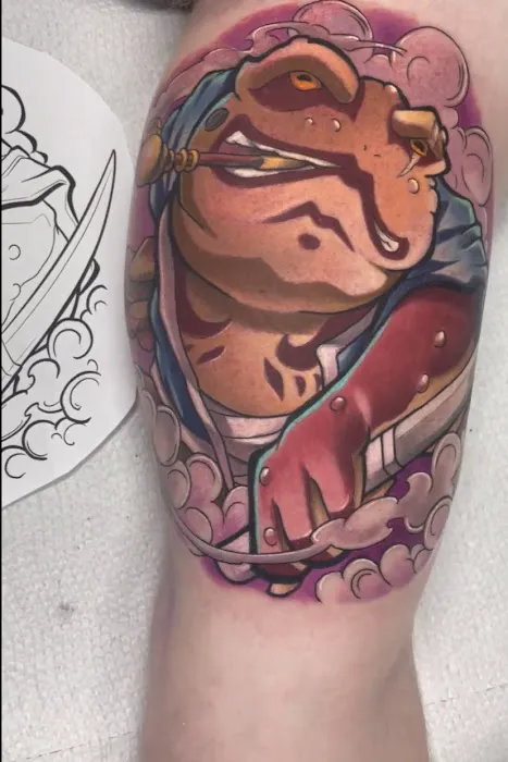 Upper Moon Tattoo 3