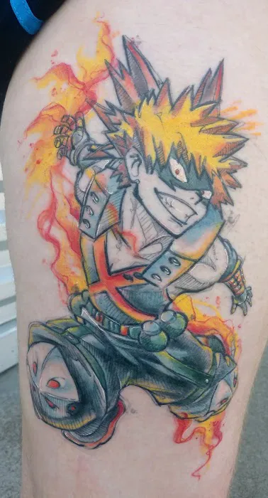 Rain and Forest tattoo 0