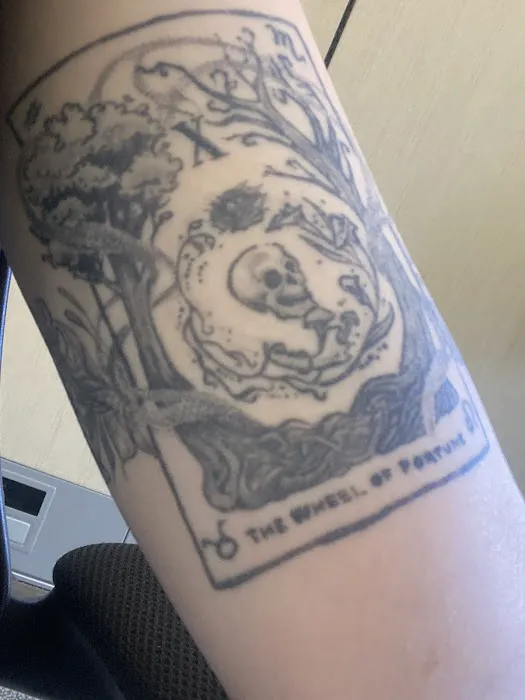 Oak Iris Tattoo 7