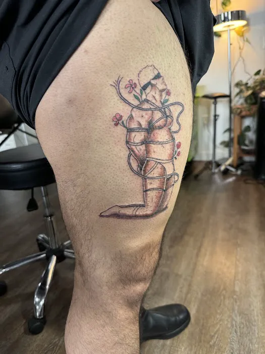 Jesus (aka Xhuy) at Oak Iris Tattoo 3