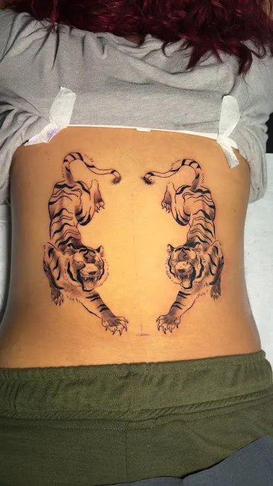 Jesus (aka Xhuy) at Oak Iris Tattoo 7