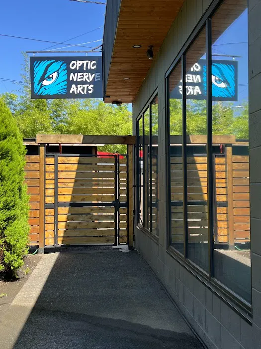 Optic Nerve Arts Tattoo 2
