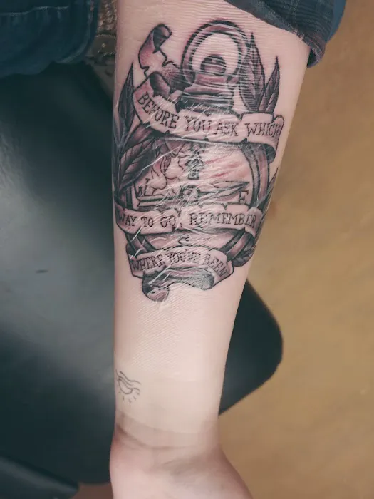 Hidden Rose Tattoo 2