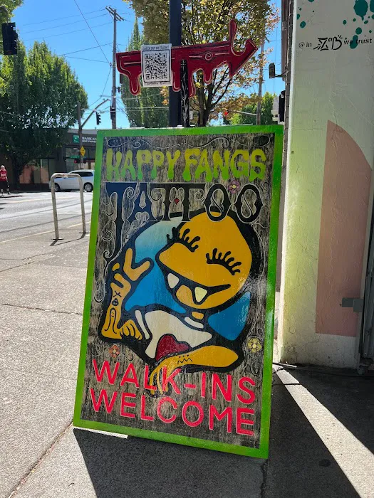 Happy Fangs Tattoo 5