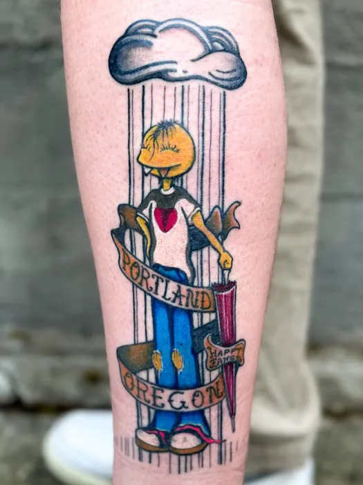 Happy Fangs Tattoo 6