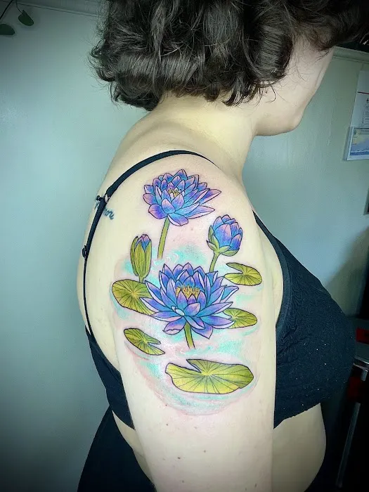 Ascending Lotus Tattoo 0