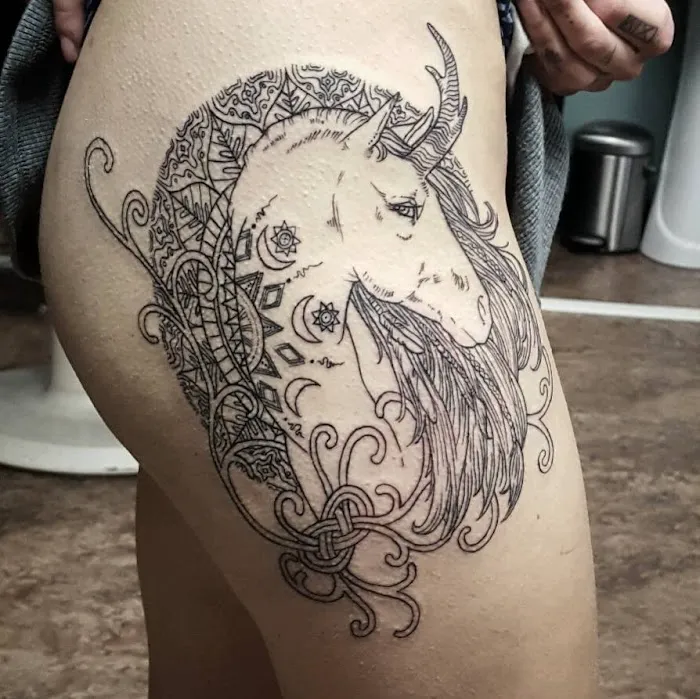 Ascending Lotus Tattoo 6