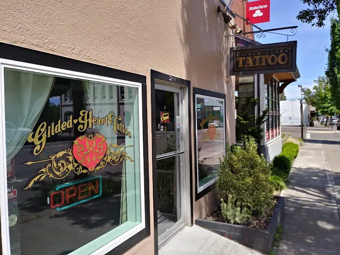 Gilded Heart Tattoo 0