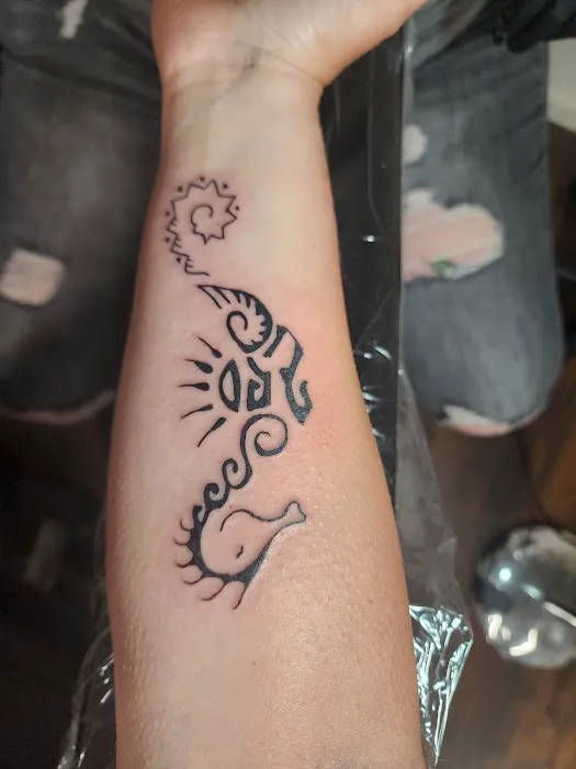 Gilded Heart Tattoo 8