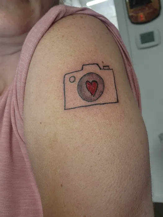 Gilded Heart Tattoo 6