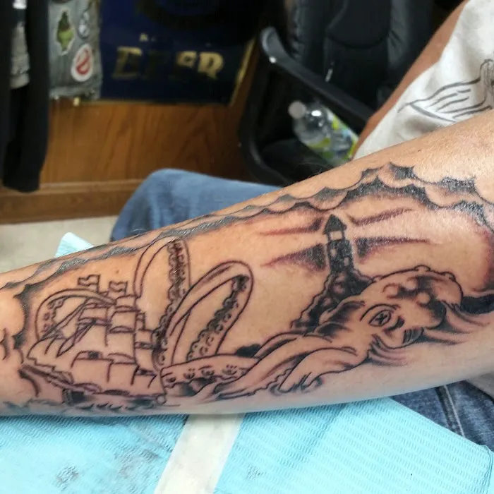 Lucky Squirrel Tattoo 3