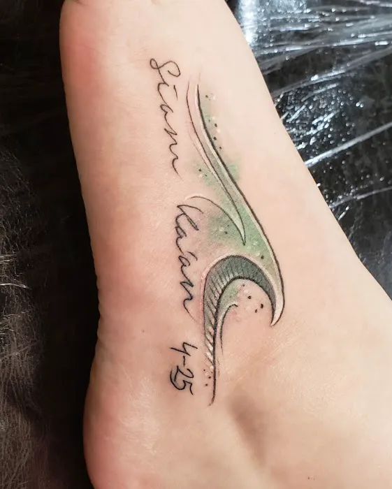 Dark Wolf Tattoo 8
