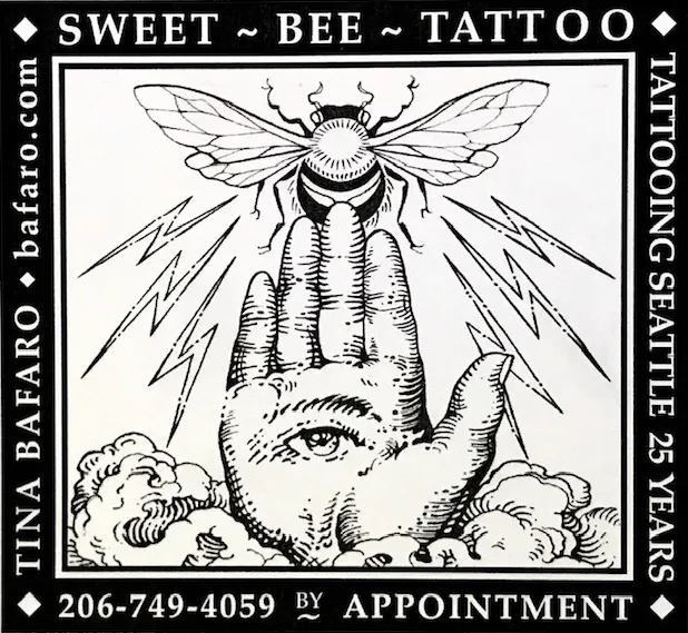 Tina Bafaro Tattoist/Sweet Bee Tattoo 7
