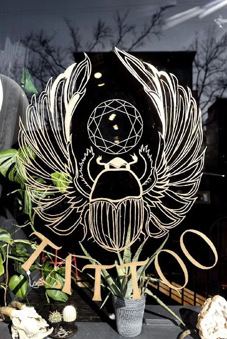 Gold Scarab Tattoo 4