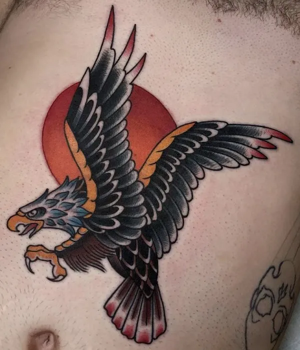 Arrow and Sword Tattoo 0
