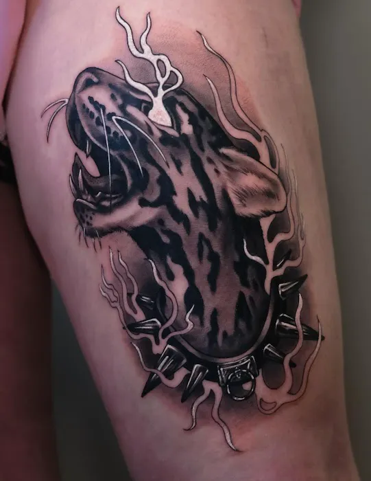 Gray Wash Tash Tattoo 0