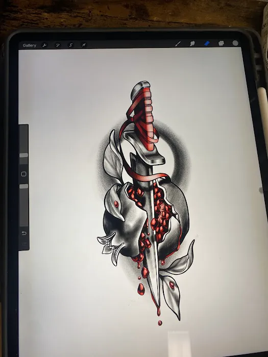 Gray Wash Tash Tattoo 3