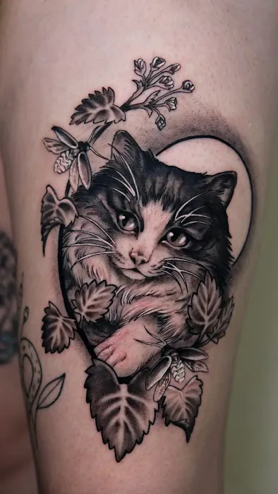 Gray Wash Tash Tattoo 9