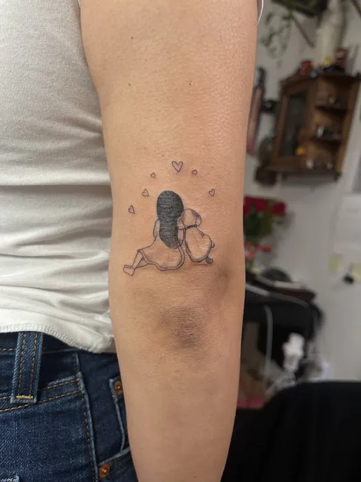 Rose and Serpent Tattoo 4