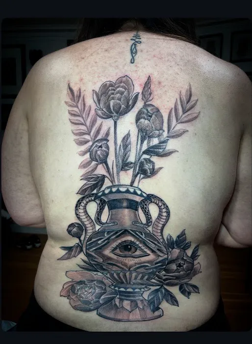 Rose and Serpent Tattoo 5