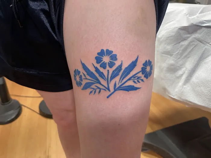 Rose and Serpent Tattoo 3