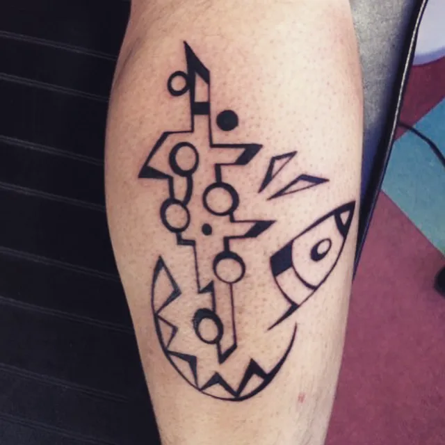 parlor F tattoo 5