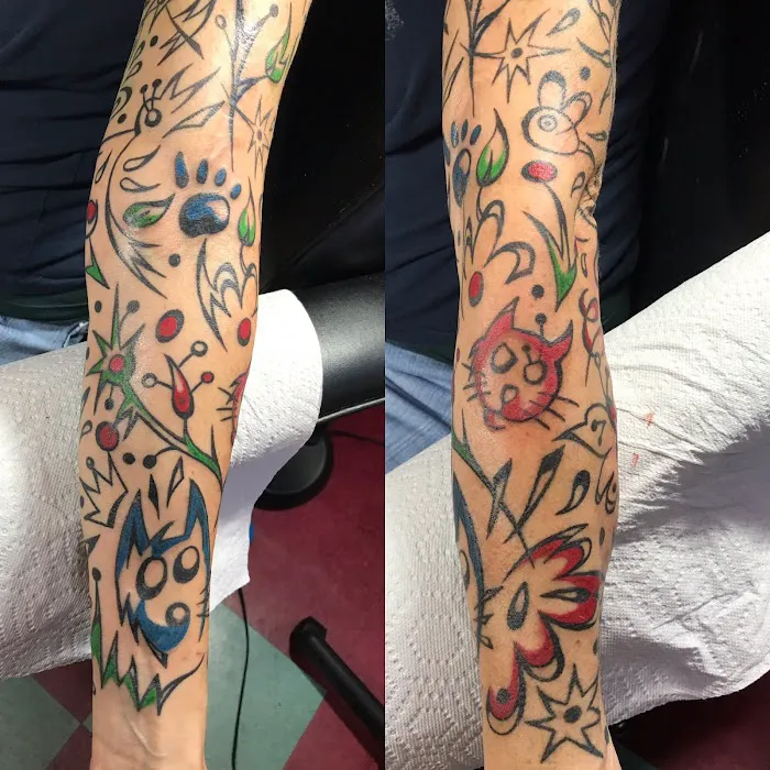 parlor F tattoo 2