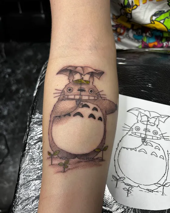 Fern and Fox Tattoo 7