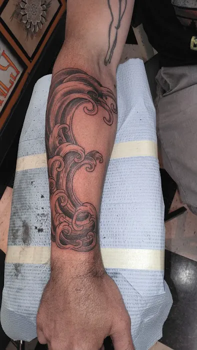 Flaming Dragon Tattoo 4